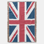 Die britische Flagge Union Jack Decke (Vorderseite Vertikal)