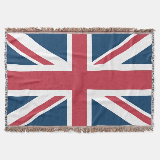 Die britische Flagge Union Jack Decke (Vorderseite)