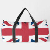 Die britische Flagge Union Jack Duffle Bag (Rückseite)