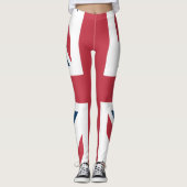 Die britische Flagge Union Jack Leggings (Vorderseite)