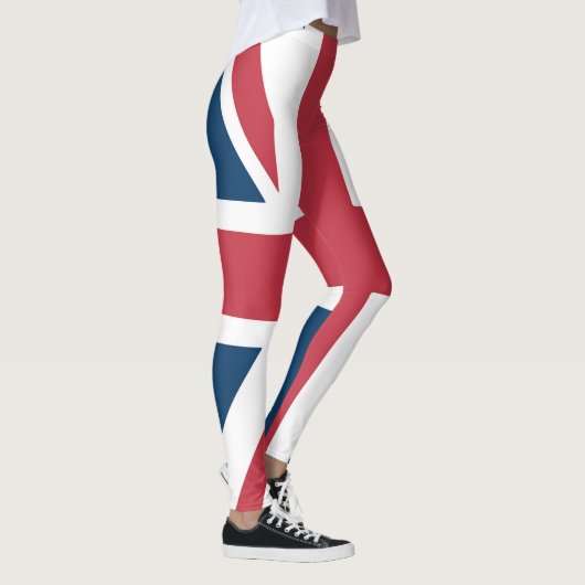 Die britische Flagge Union Jack Leggings (Rechts)