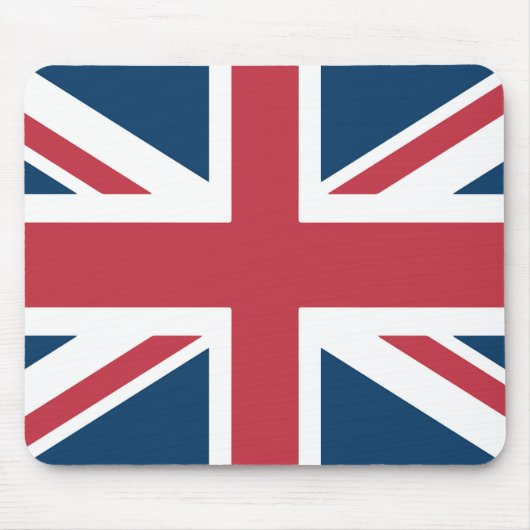 Die britische Flagge Union Jack Mousepad (Vorne)