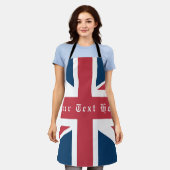 Die britische Flagge Union Jack Schürze (Getragen)