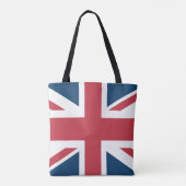Die britische Flagge Union Jack Tasche (Rückseite)