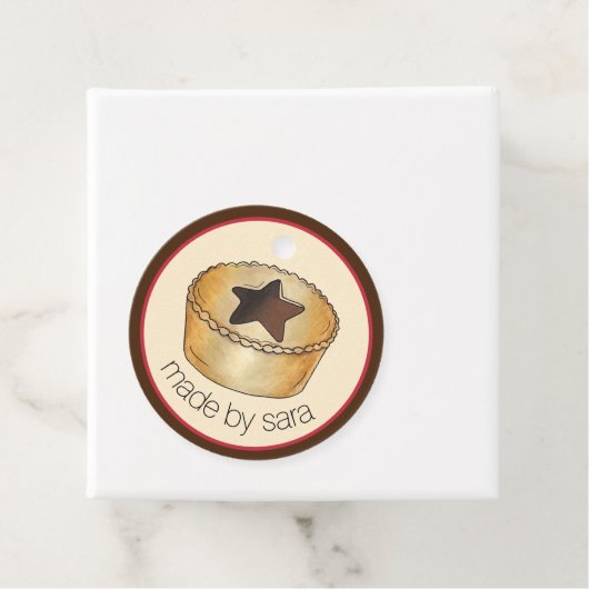 Die britische Konditorei, die von hausgemachten Mi Geschenkanhänger (Beispiel)