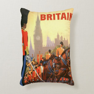 Die britische Königliche Garde des Vintagen Königs Dekokissen
