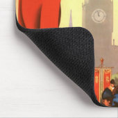 Die britische Königliche Garde des Vintagen Königs Mousepad (Ecke)