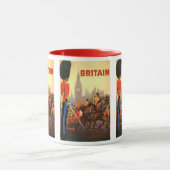 Die britische Königliche Garde des Vintagen Königs Tasse (Zentrum)