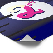 Die britische Polizei-Box Wachstumsdiagramm. Poster (Ecke)