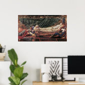 Die britische Rose: Der Bower der Rose Poster (Heimbüro)