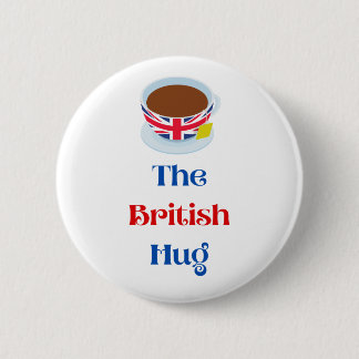 Die britische Umarmung Button