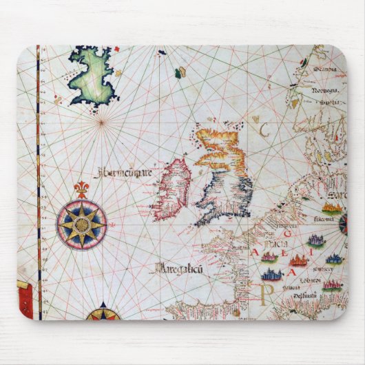 Die britischen Inseln, die Iberia und das Mousepad (Vorne)