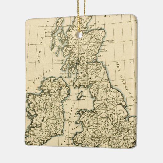 Die britischen Inseln Keramikornament (Links)