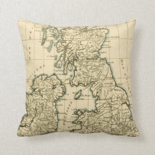 Die britischen Inseln Kissen