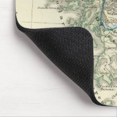 Die britischen Inseln nach ihrer Kirche Mousepad (Ecke)