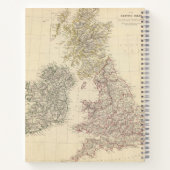 Die britischen Inseln Notizblock (Rückseite)