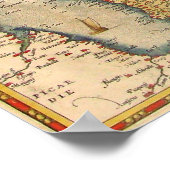 Die britischen Inseln Poster (Ecke)