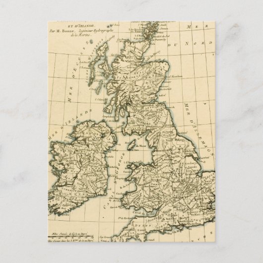 Die britischen Inseln Postkarte (Vorderseite)