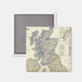 Die Britischen Inseln von 1066 bis 1485 Magnet (Vorderseite/Rückseite)