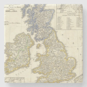 Die britischen Inseln von 1066 bis 1485 Steinuntersetzer