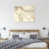 Die britischen Possessions in den Ostindien Leinwanddruck (Insitu (Schlafzimmer))