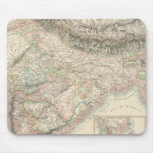 Die britischen Possessions in den Ostindien Mousepad (Vorne)