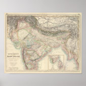 Die britischen Possessions in den Ostindien Poster (Vorne)