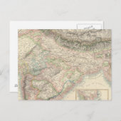 Die britischen Possessions in den Ostindien Postkarte (Vorne/Hinten)