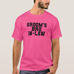 Die Bro der Mens Groom im Jurastudenten, die Ba. T-Shirt