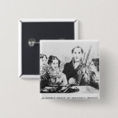 Die Bronte Familie Button (Vorne & Hinten)
