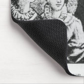 Die Bronte Familie Mousepad (Ecke)