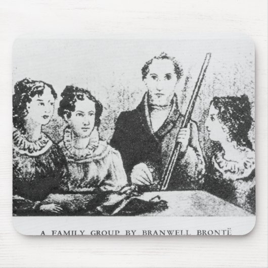 Die Bronte Familie Mousepad (Vorne)