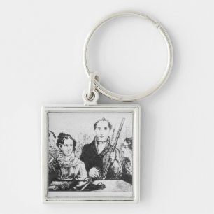 Die Bronte Familie Schlüsselanhänger