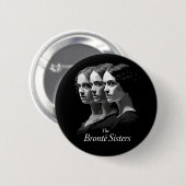 Die Brontë-Schwestern Button (Vorne & Hinten)