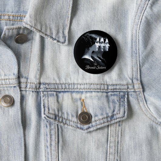 Die Brontë-Schwestern Button (Beispiel)