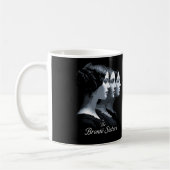 Die Brontë-Schwestern Kaffeetasse (Links)