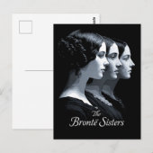 Die Brontë-Schwestern Postkarte (Vorne/Hinten)