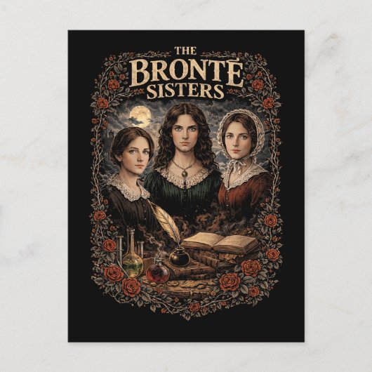 Die Brontë-Schwestern Postkarte (Vorderseite)