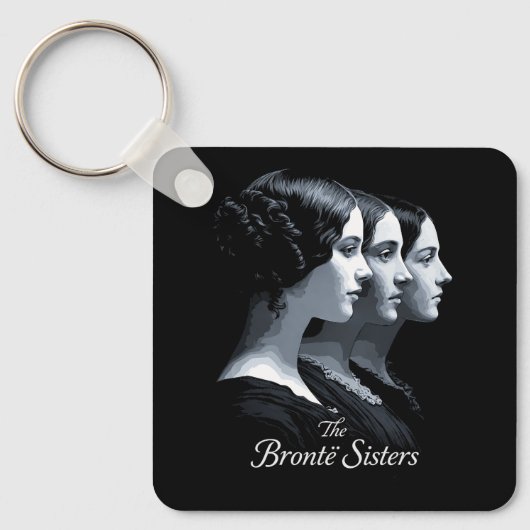 Die Brontë-Schwestern Schlüsselanhänger (Vorderseite)