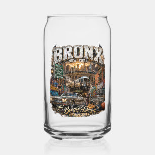 Die Bronx New York Boogie Down Urban Collage Dosenglas