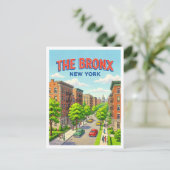 Die Bronx New York Postkarte (Stehend Vorderseite)