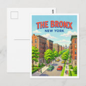 Die Bronx New York Postkarte (Vorne/Hinten)