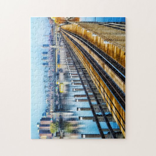 Die Bronx New York. Puzzle (Vertikal)