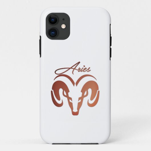 Die Bronze reißt die Strömung der Zodiac Case-Mate iPhone Hülle (Rückseite)