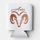 Die Bronze reißt die Strömung der Zodiac Dosenkühler (Rückseite)