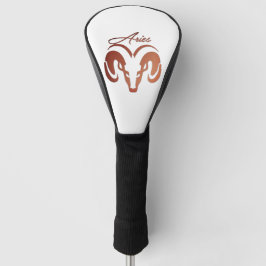 Die Bronze reißt die Strömung der Zodiac Golf Headcover