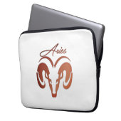 Die Bronze reißt die Strömung der Zodiac Laptopschutzhülle (Vorderseite Links)