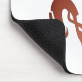 Die Bronze reißt die Strömung der Zodiac Mousepad (Ecke)