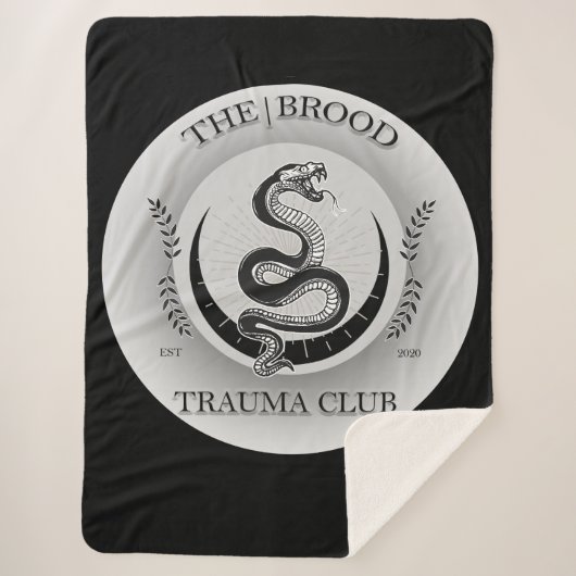 Die Brood Brand Sherpa Blanket Sherpadecke (Vorderseite)