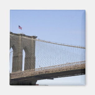 Die Brooklyn Bridge in New York City, New 2 Magnet
